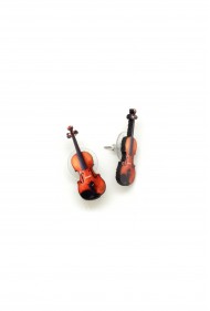 Violin Stud Earrings